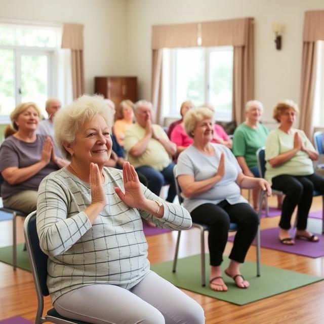 Instructora de yoga